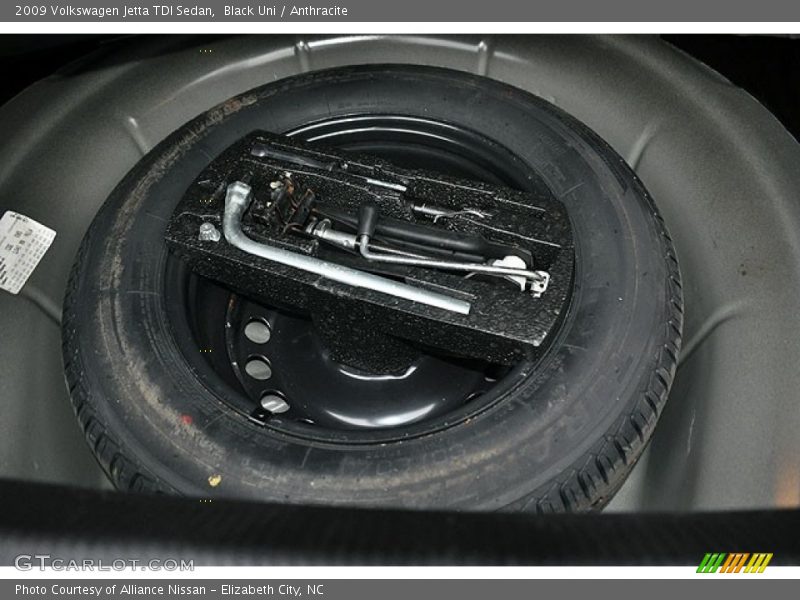 Black Uni / Anthracite 2009 Volkswagen Jetta TDI Sedan