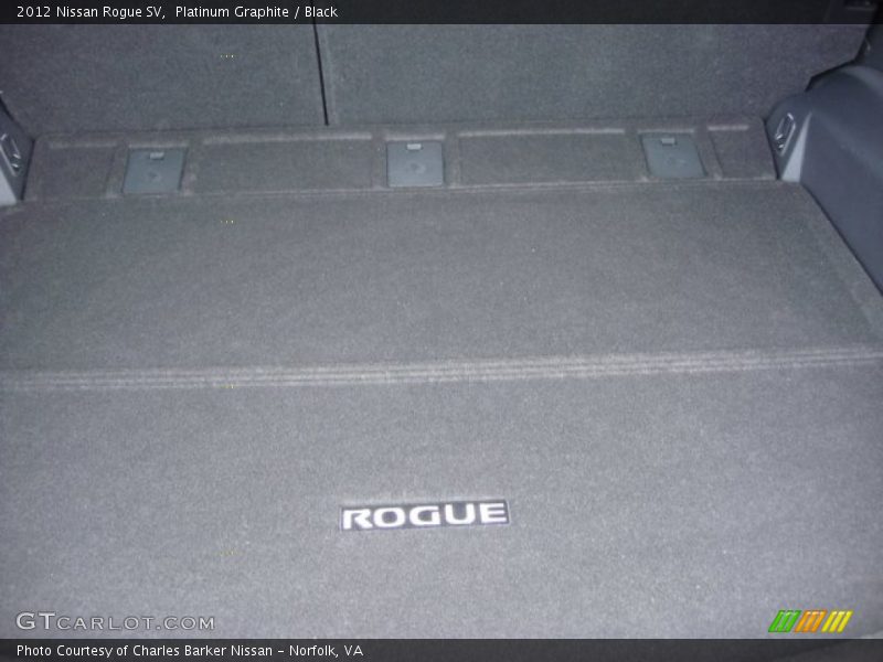 Platinum Graphite / Black 2012 Nissan Rogue SV