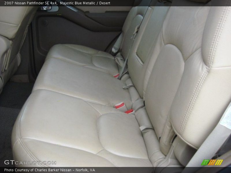 Majestic Blue Metallic / Desert 2007 Nissan Pathfinder SE 4x4