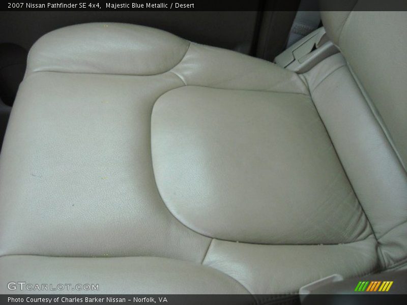 Majestic Blue Metallic / Desert 2007 Nissan Pathfinder SE 4x4