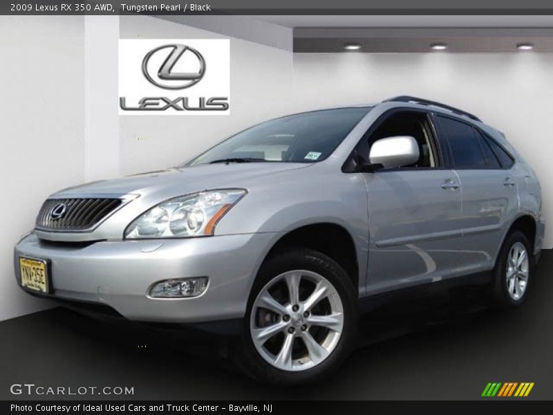 Tungsten Pearl / Black 2009 Lexus RX 350 AWD