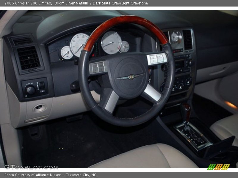 Bright Silver Metallic / Dark Slate Gray/Light Graystone 2006 Chrysler 300 Limited