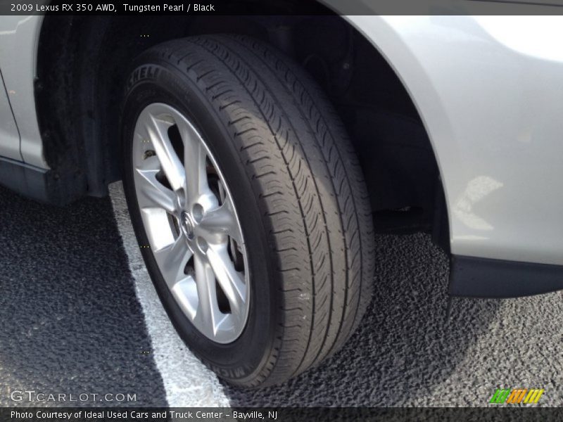 Tungsten Pearl / Black 2009 Lexus RX 350 AWD