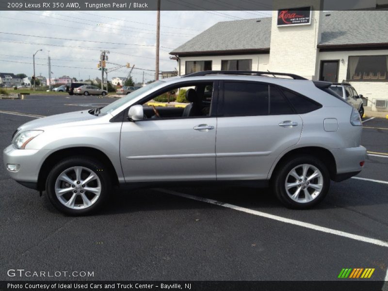 Tungsten Pearl / Black 2009 Lexus RX 350 AWD
