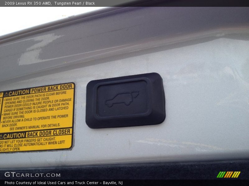 Tungsten Pearl / Black 2009 Lexus RX 350 AWD