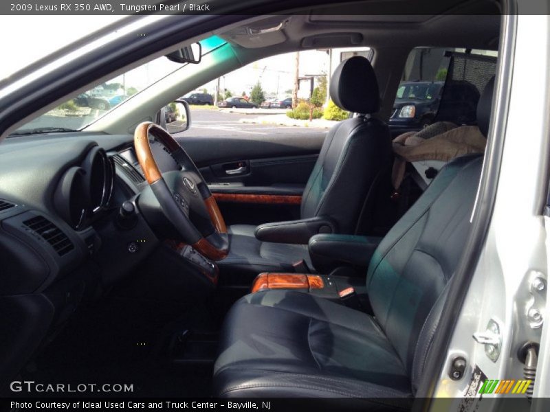 Tungsten Pearl / Black 2009 Lexus RX 350 AWD