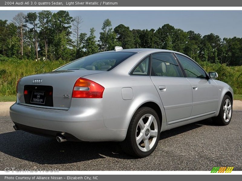 Rear 3/4 View - 2004 Audi A6 3.0 quattro Sedan