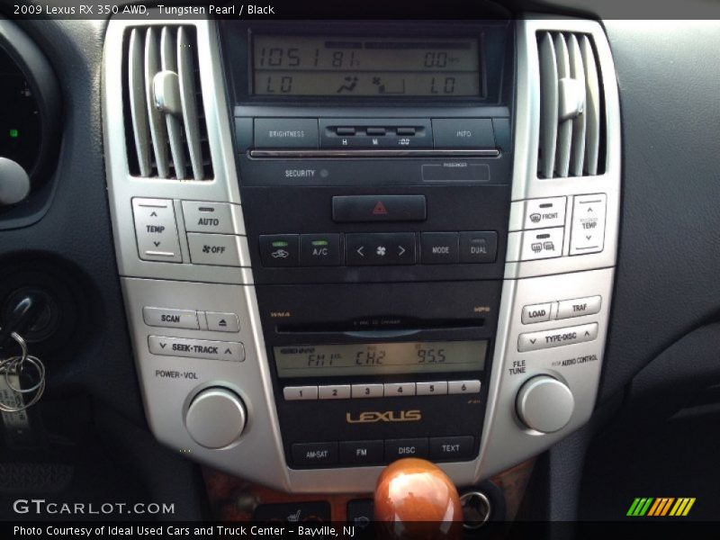 Tungsten Pearl / Black 2009 Lexus RX 350 AWD