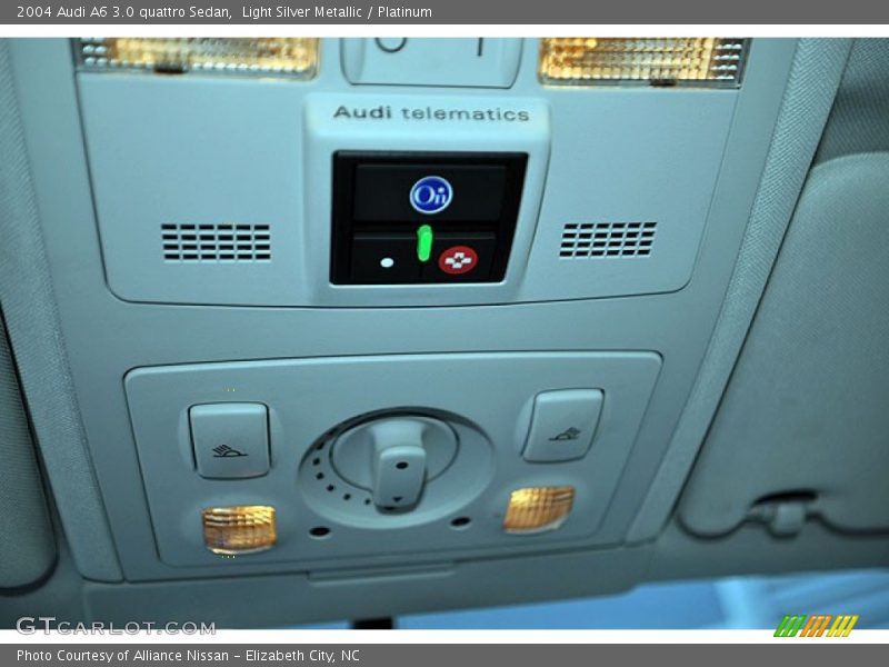 Controls of 2004 A6 3.0 quattro Sedan