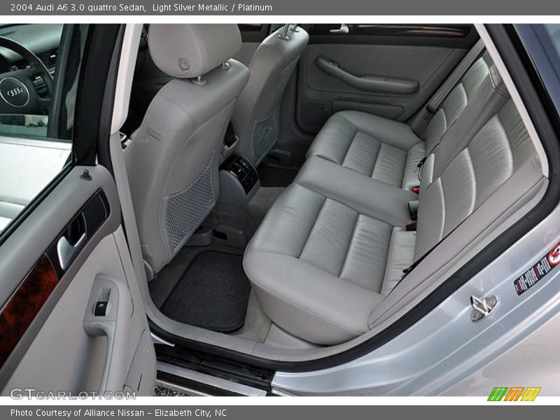 Rear Seat of 2004 A6 3.0 quattro Sedan