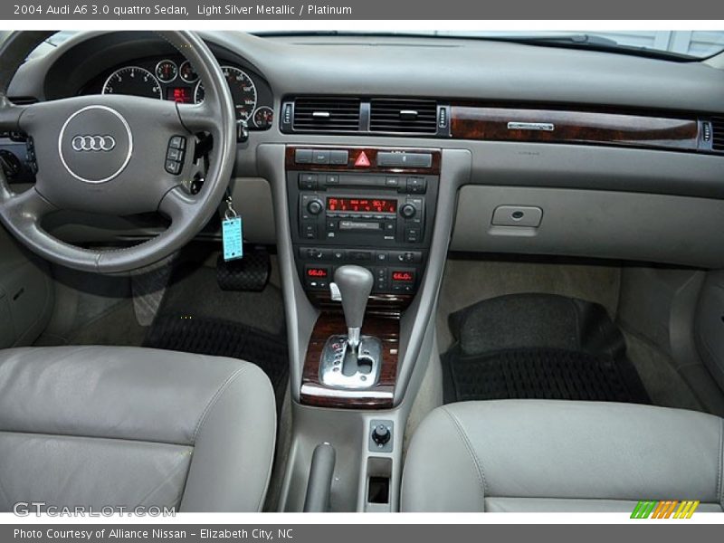 Light Silver Metallic / Platinum 2004 Audi A6 3.0 quattro Sedan