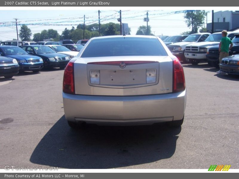 Light Platinum / Light Gray/Ebony 2007 Cadillac CTS Sedan