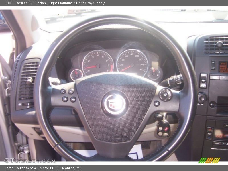 Light Platinum / Light Gray/Ebony 2007 Cadillac CTS Sedan