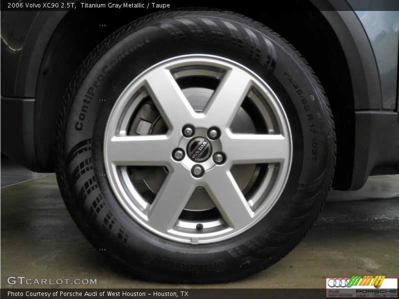 Titanium Gray Metallic / Taupe 2006 Volvo XC90 2.5T