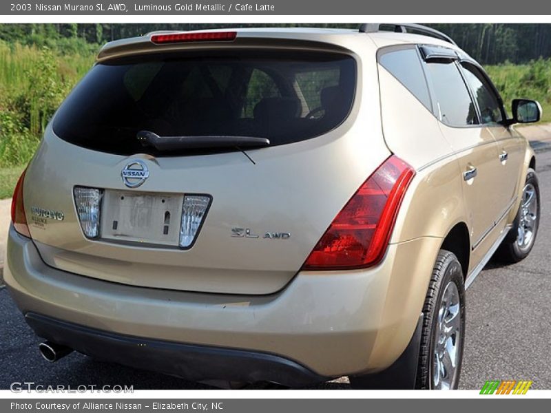 Luminous Gold Metallic / Cafe Latte 2003 Nissan Murano SL AWD