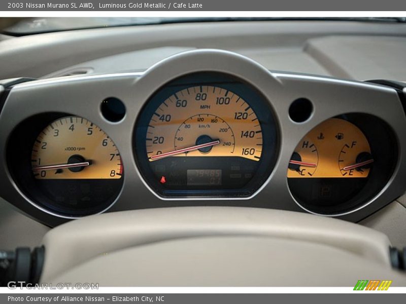 Luminous Gold Metallic / Cafe Latte 2003 Nissan Murano SL AWD