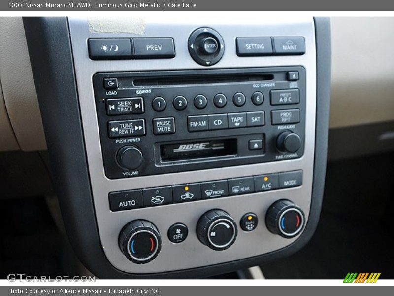 Luminous Gold Metallic / Cafe Latte 2003 Nissan Murano SL AWD