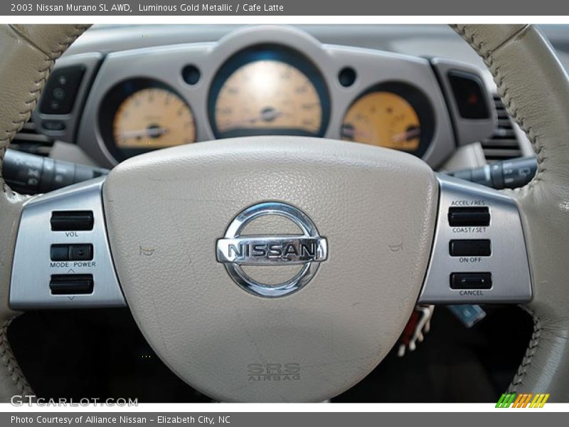 Luminous Gold Metallic / Cafe Latte 2003 Nissan Murano SL AWD