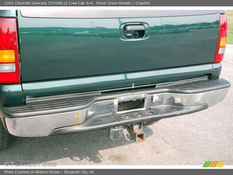 Forest Green Metallic / Graphite 2001 Chevrolet Silverado 2500HD LS Crew Cab 4x4