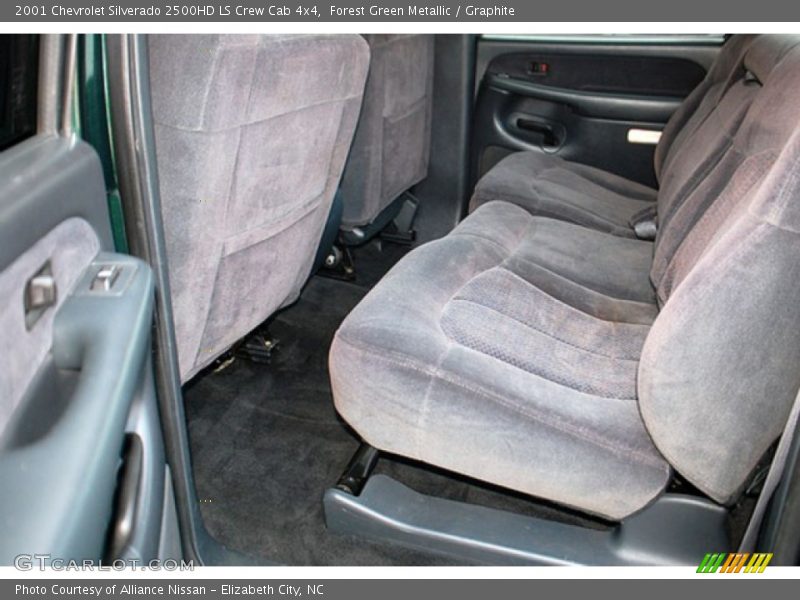 Forest Green Metallic / Graphite 2001 Chevrolet Silverado 2500HD LS Crew Cab 4x4