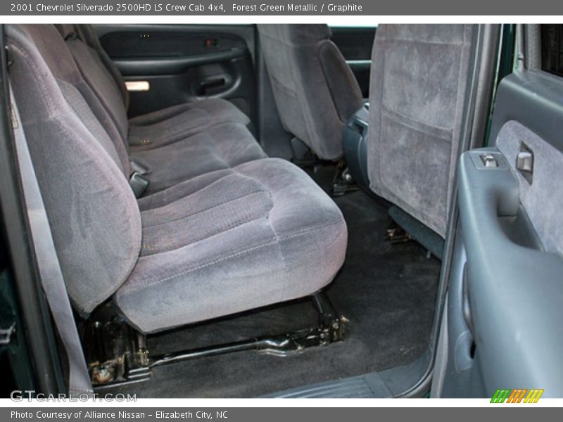 Forest Green Metallic / Graphite 2001 Chevrolet Silverado 2500HD LS Crew Cab 4x4