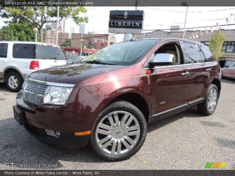 Cinnamon Metallic / Camel 2009 Lincoln MKX AWD