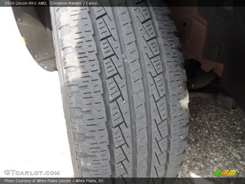 Cinnamon Metallic / Camel 2009 Lincoln MKX AWD