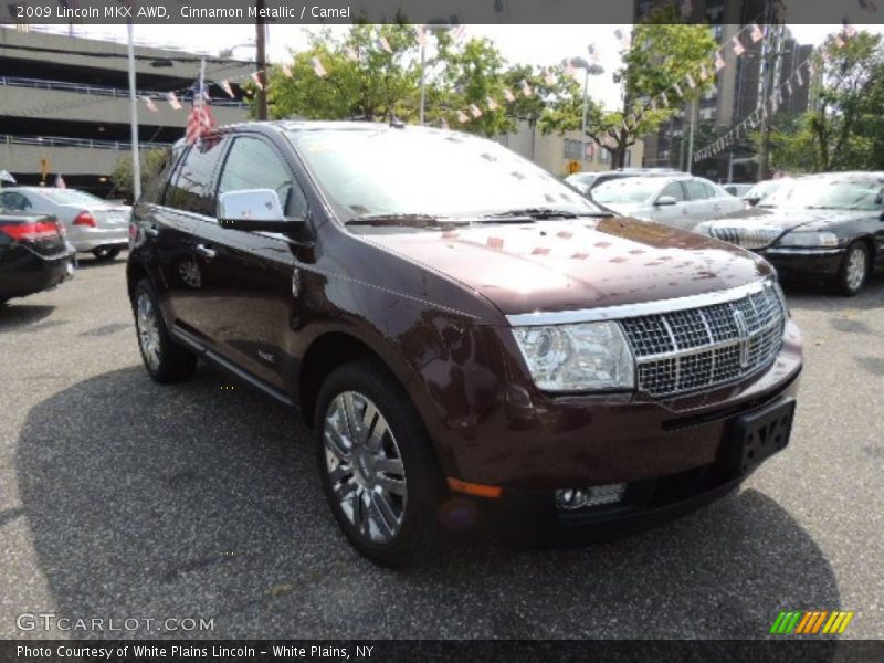 Cinnamon Metallic / Camel 2009 Lincoln MKX AWD