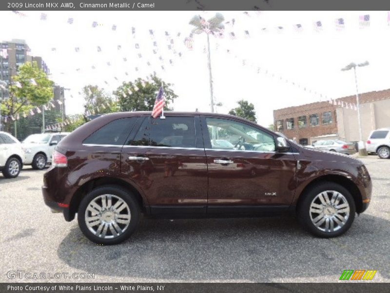 Cinnamon Metallic / Camel 2009 Lincoln MKX AWD