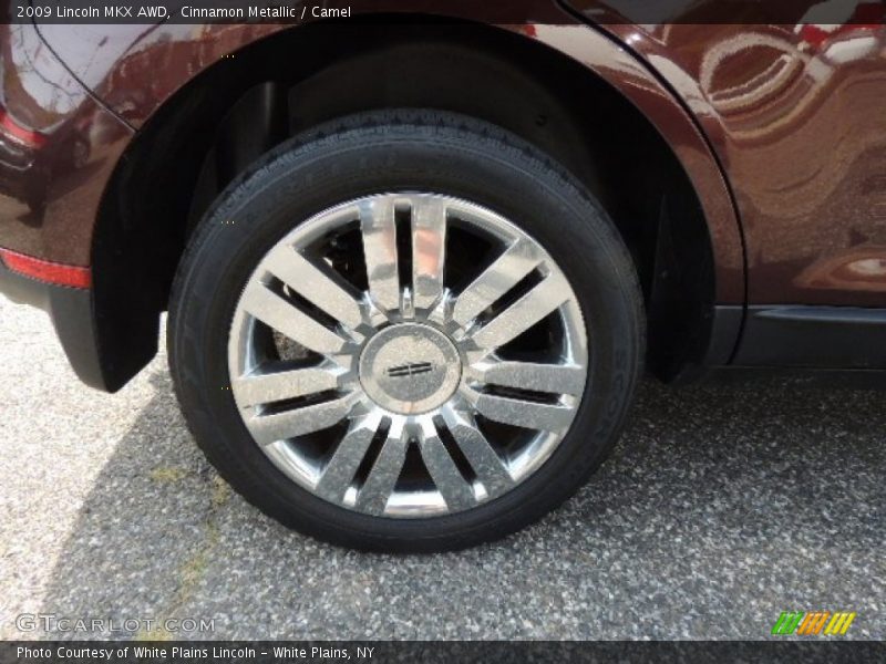 Cinnamon Metallic / Camel 2009 Lincoln MKX AWD