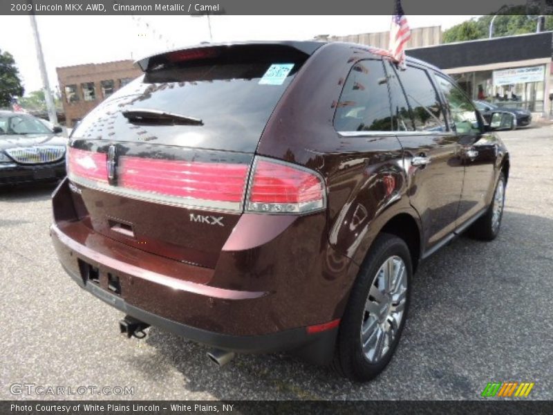 Cinnamon Metallic / Camel 2009 Lincoln MKX AWD