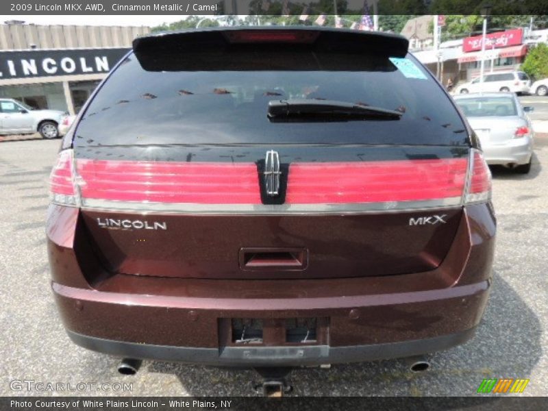 Cinnamon Metallic / Camel 2009 Lincoln MKX AWD
