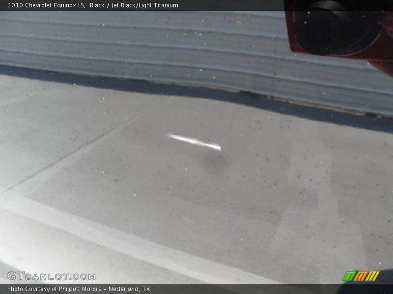 Black / Jet Black/Light Titanium 2010 Chevrolet Equinox LS