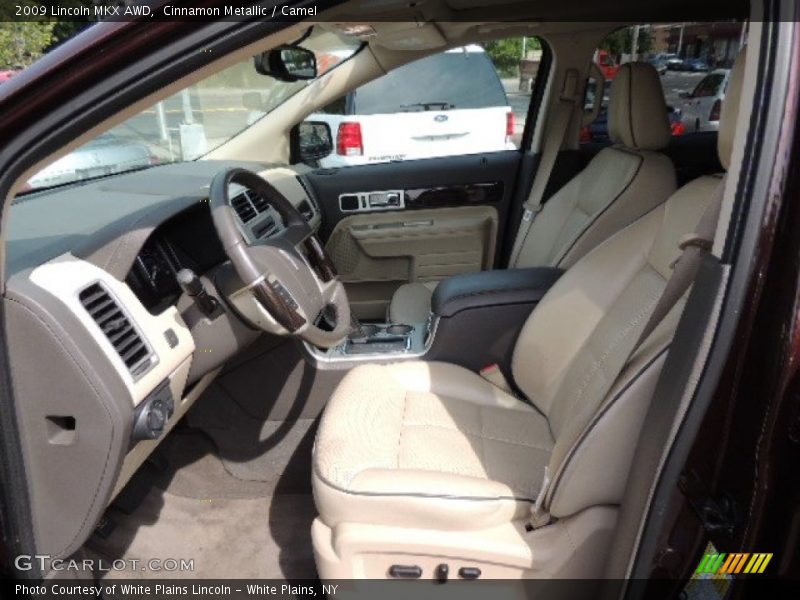 Cinnamon Metallic / Camel 2009 Lincoln MKX AWD