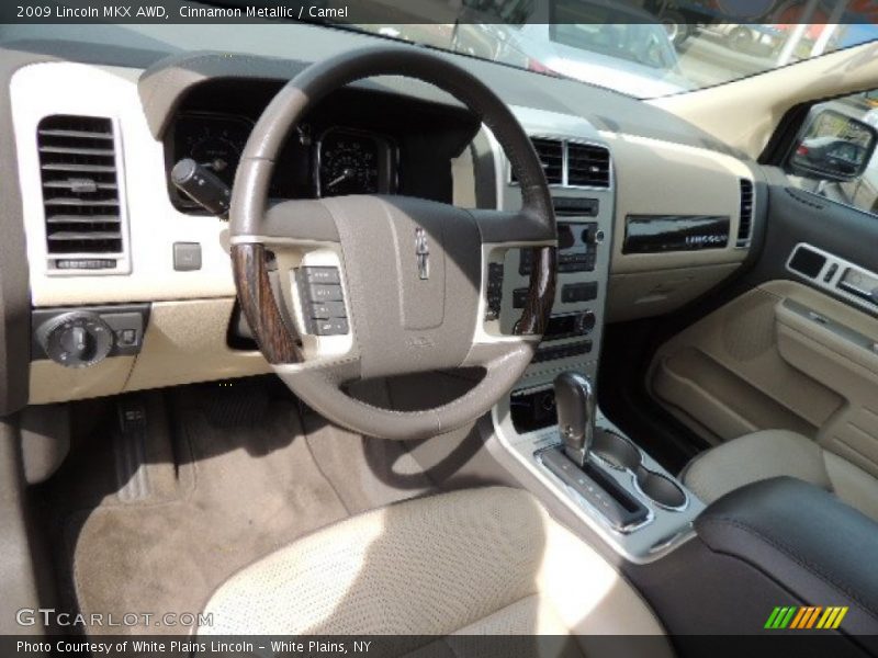 Cinnamon Metallic / Camel 2009 Lincoln MKX AWD