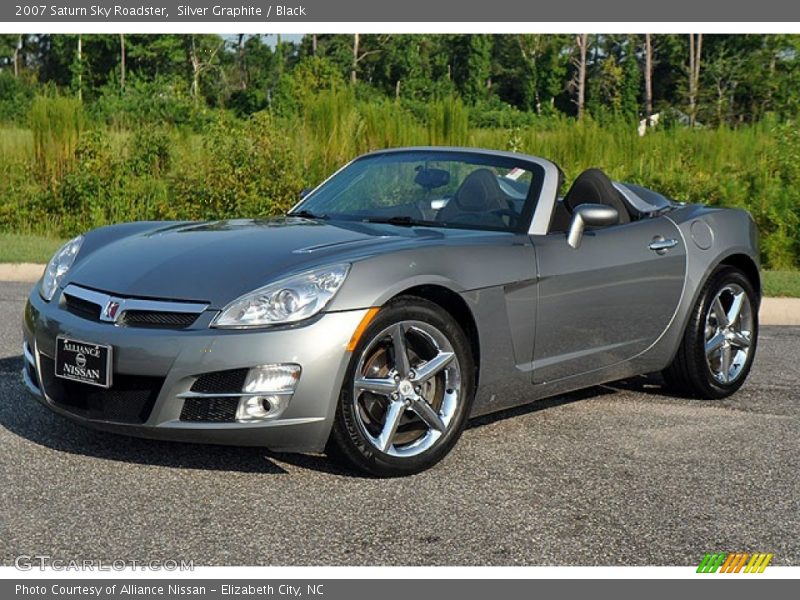 Silver Graphite / Black 2007 Saturn Sky Roadster