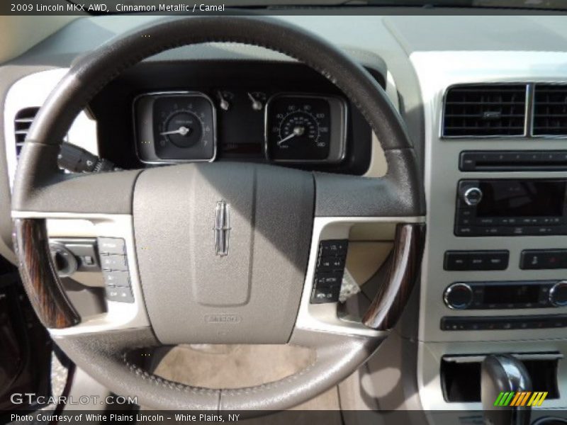 Cinnamon Metallic / Camel 2009 Lincoln MKX AWD
