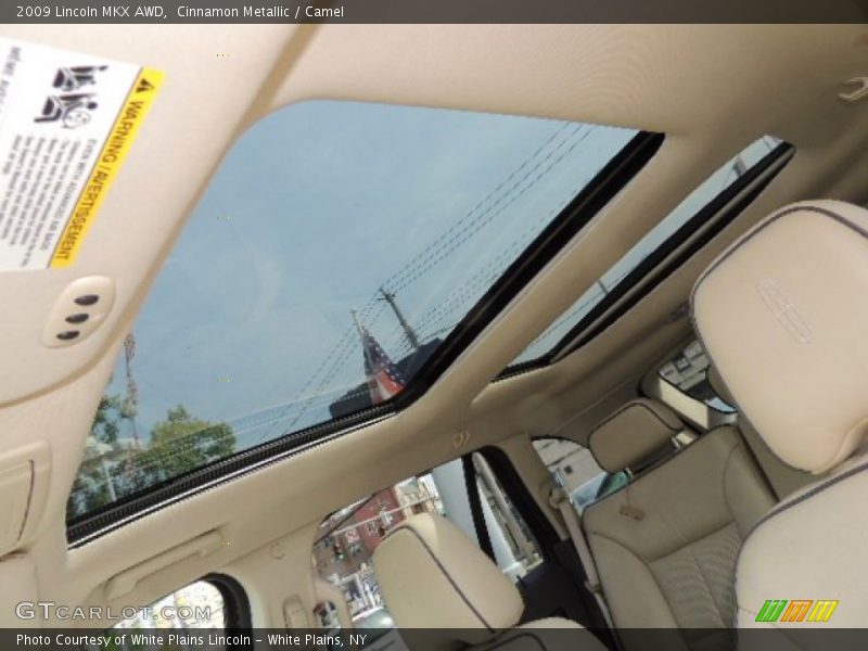 Cinnamon Metallic / Camel 2009 Lincoln MKX AWD