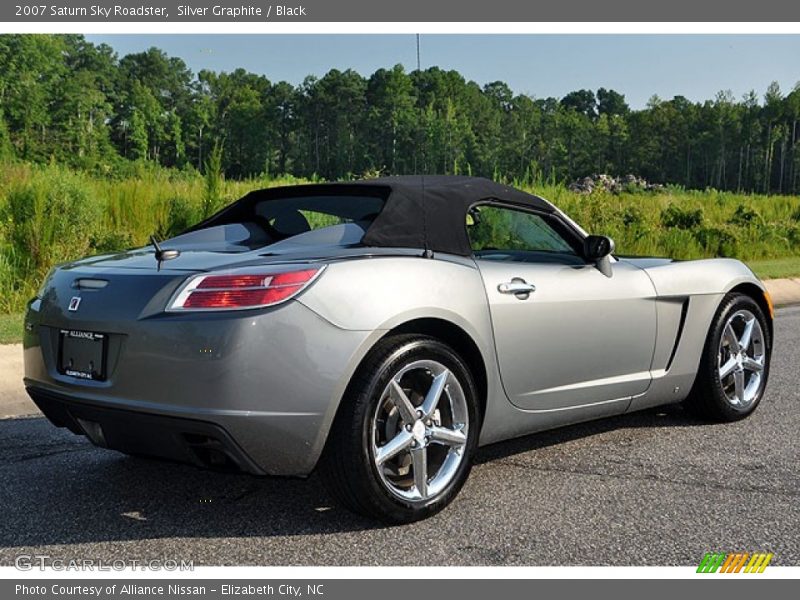 Silver Graphite / Black 2007 Saturn Sky Roadster