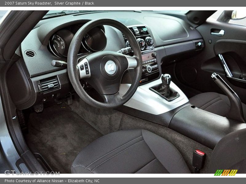 Silver Graphite / Black 2007 Saturn Sky Roadster