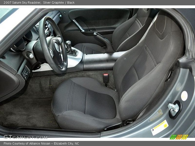 Silver Graphite / Black 2007 Saturn Sky Roadster