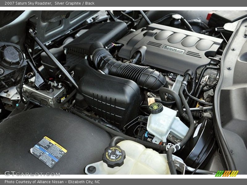 Silver Graphite / Black 2007 Saturn Sky Roadster