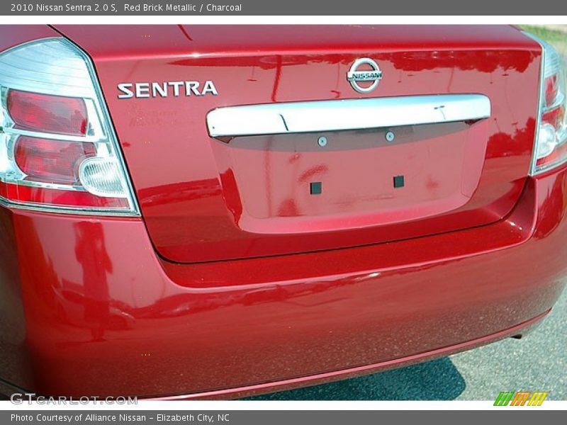 Red Brick Metallic / Charcoal 2010 Nissan Sentra 2.0 S