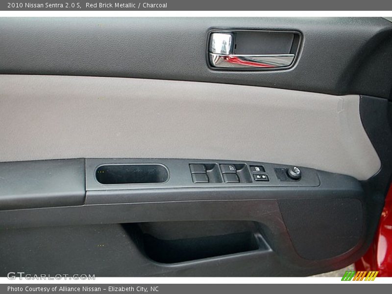 Red Brick Metallic / Charcoal 2010 Nissan Sentra 2.0 S