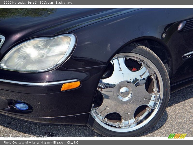 Black / Java 2000 Mercedes-Benz S 430 Sedan