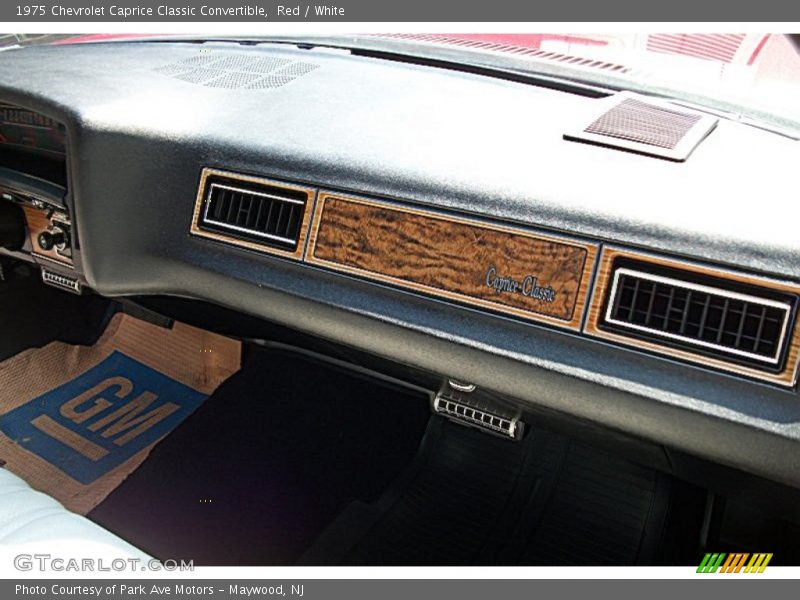 Dashboard of 1975 Caprice Classic Convertible