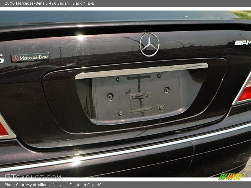 Black / Java 2000 Mercedes-Benz S 430 Sedan