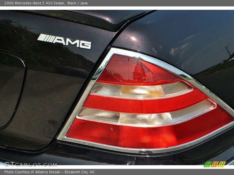 Black / Java 2000 Mercedes-Benz S 430 Sedan