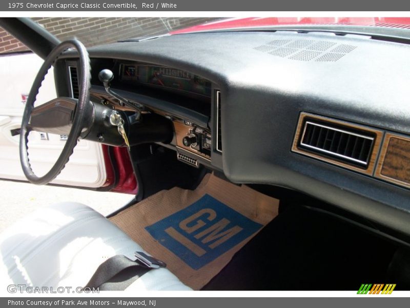 Dashboard of 1975 Caprice Classic Convertible