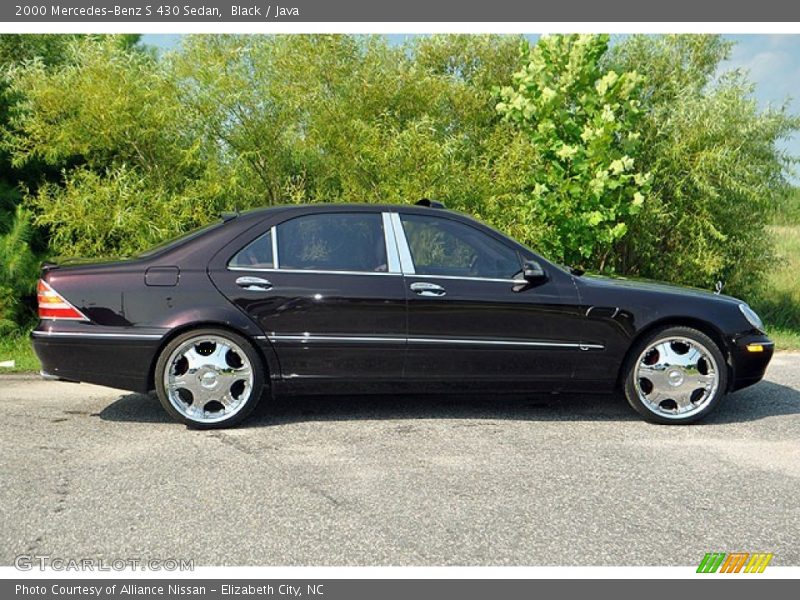 Black / Java 2000 Mercedes-Benz S 430 Sedan